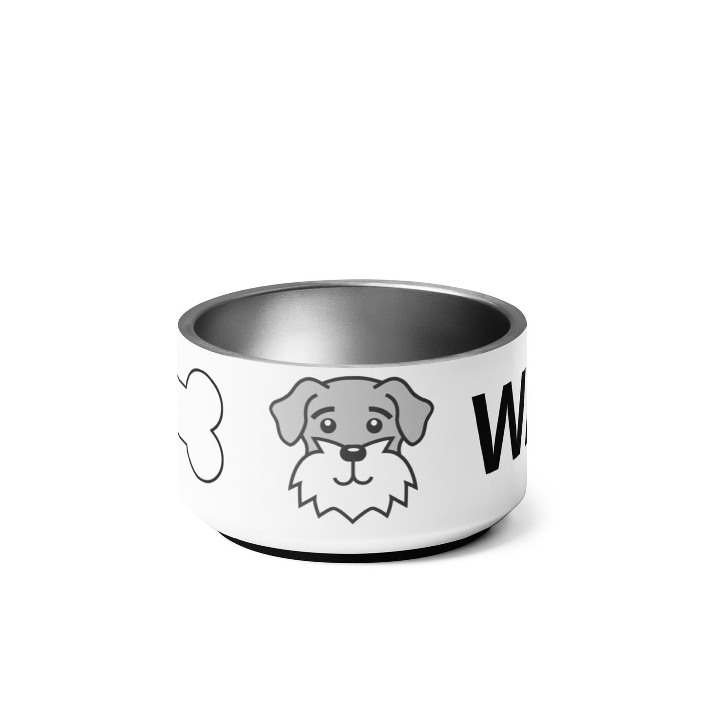 Schnauzer Swag Dog Water Bowl
