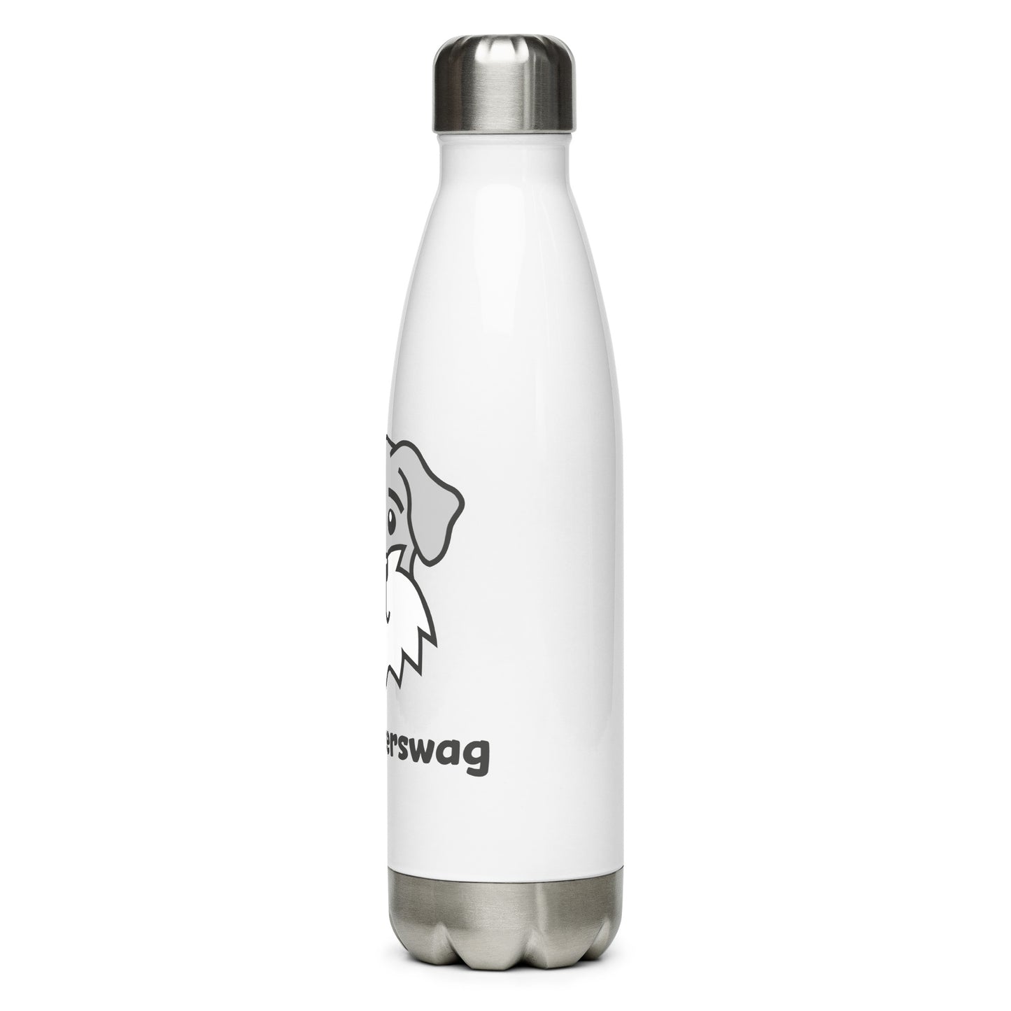 Schnauzer Swag Stainless Steel Water Bottle